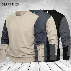 Sudadera Casual de Invierno para Hombre, Impermeable, Cortavientos, Transpirable, de Forro Polar, Lisa, Teñida, Moderna, con Patrón Sólido, Ajuste Cómodo, Deportiva - Product Image 2