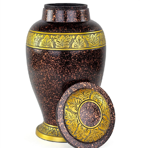 Urna de cremación de elefante de colores, con intrincado patrón floral. Disponible a precio mayorista. - Product Image 4