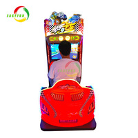 Jeux amusants de voiture de course pour enfants Machine de jeu de voiture de course pour enfants à vendre
