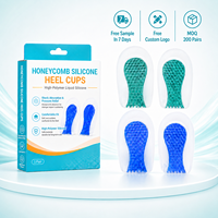 Coussinets de talon en silicone PU pour augmenter la hauteur, inserts orthopédiques en gel pour le soin des pieds, coussinets de talon en gel