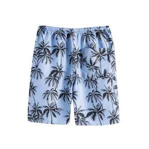 Pantalones de playa informales de verano para hombre, pantalones cortos de secado rápido de algodón 100% de alta calidad, cintura elástica, natación de Surf personalizable - Product Image 4