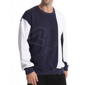 Venta al por mayor de encargo de manga larga Hombres Top Pullover de cuello redondo de alta calidad Hombres Sudadera En Stock - Product Image 6