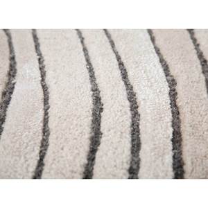 Tapis artisanal en laine et viscose, motif abstrait rayé rectangulaire, pour salon ou couloir, modèle Tra-1212 - Product Image 3