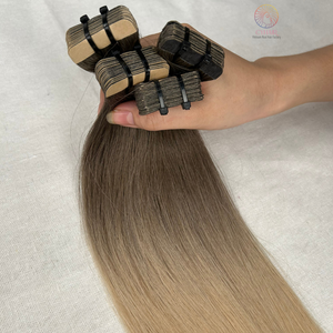 Large Stock <b>Top</b> Quality Tape in Extensions 100% Virgin Hair Double Drawn Tape Hair Extensions Human Hair - Product Image 5