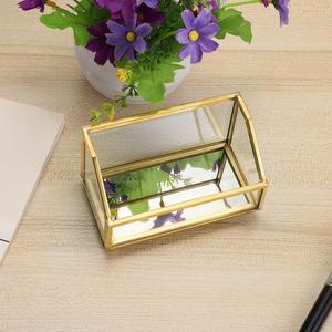 Support de carte de visite de bureau en métal, organisateur de cartes de visite de bureau - Product Image 2