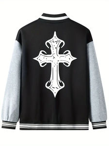 Nueva mejor calidad hecha a medida para adultos y jóvenes de béisbol Letterman Versity chaqueta Color Fleece Versity chaqueta para hombres - Product Image 4