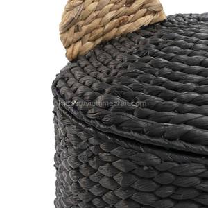 Top Selling Bear Shape Water Hyacinth Woven Storage <b>Basket</b> Vietnam Wholesale Container/Storage Solution - Product Image 3