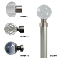 Tringle à Rideaux Métallique Extensible Direct Usine, Ensemble de Tringles à Rideaux Ajustables et Accessoires pour Fenêtres – Vente en Gros