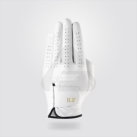 Gants de golf en cuir Cabretta pour main gauche avec logo personnalisé par AHMAD & FAHAD INDUSTRY