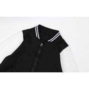 เสื้อแจ็กเก็ตแฟชั่นปกตั้งดีไซน์ของคุณเองสำหรับผู้ชายและผู้หญิงปรับแต่งได้ตามต้องการ - Product Image 4