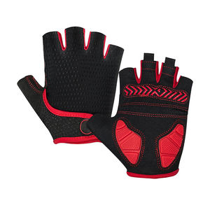 Gants de cyclisme personnalisés en polyester/spandex/néoprène de haute qualité pour hommes, couvrant les doigts à moitié, disponibles en plusieurs couleurs – Collection 2023 - Product Image 1
