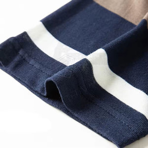 Nouveaux polos personnalisés de haute qualité Chemises pour hommes de haute qualité tricotées avec logo personnalisé T-shirts polo à manches courtes avec broderie vierge - Product Image 5