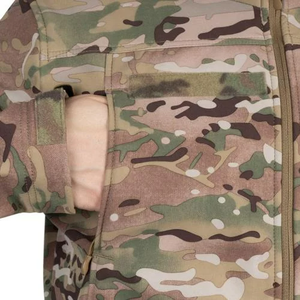 Mid-Season <b>Waterproof</b> Field <b>Jacket</b> with Durable Fabric Windproof & Quick Dry Features Functional Pocket System-AGENTIS <b>CAMO</b> - Product Image 4