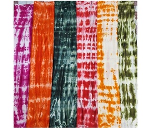 ผ้าฝ้ายมัดย้อมดาร์มันคุณภาพระดับพรีเมียมทันสมัยน้ำหนักเบาวัสดุใส่สบายสำหรับการตัดเย็บเสื้อผ้าและใช้ในบูติก - Product Image 1