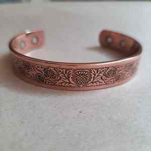 USA-Made Pure Copper Magnetic Therapy <b>for</b> Bracelet Fashionable Cuff <b>Bangle</b> <b>for</b> <b>Men</b> and Women with Arthritis Relief - Product Image 4