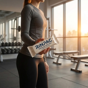 Bolsa de Embalaje para Barras de Proteína con Impresión Digital Personalizada, Bolsa Flow Wrap, Acabado Mate de Alta Barrera, Reciclable, Bajo MOQ, Bolsa de Fábrica - Product Image 5