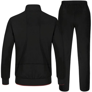 Wholesale High Quality 2-Piece Winter Casual Athletic Lightweight Four-Way Stretch Warm Full-Zip Track Suit Sets <b>Unique</b> Style - Product Image 2