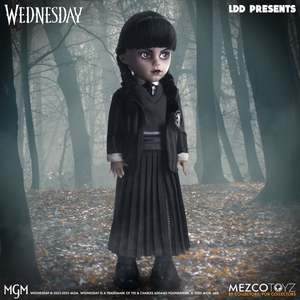 Muñecas Living Dead, Wednesday, Nevermore Academy, 30 cm, Vinilo Suave, Mini Figura de Dibujos Animados, Juguete para Niñas, Accesorio BJD - Product Image 6