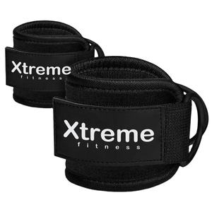 Bandes de compression pour chevilles respirantes avec fermeture à lacets, accessoire pour machine à câbles, chevillères de musculation, entraînement, protection - Product Image 1