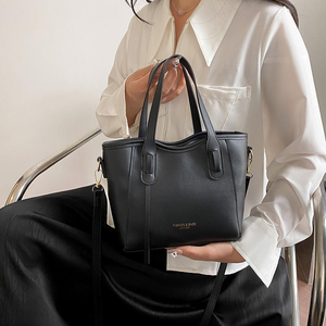 กระเป๋าถือทรงถังสไตล์ฝรั่งเศสสีชมพู ปี 2025 แฟชั่นกระเป๋าถือผู้หญิง หนัง PU กระเป๋าสะพายข้างผู้หญิง - Product Image 5