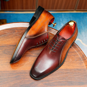 Zapatos Brogue de Gamuza Suave con Bordes Perforados y Suela Ligera, Zapatos Casuales para Hombre, Zapatos de Moda - Product Image 5