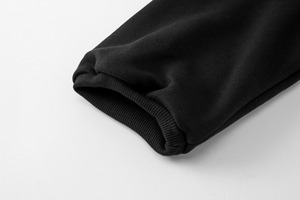 Sweat à capuche de luxe en coton polaire de haute qualité sans ficelle Sweat à capuche unisexe personnalisé surdimensionné - Product Image 5