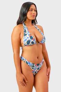 เซ็ตชุดว่ายน้ำบิกินี2ชิ้นสำหรับผู้หญิงมีพู่ประดับพลอยเทียมพิมพ์โลโก้ได้ตามต้องการ - Product Image 2