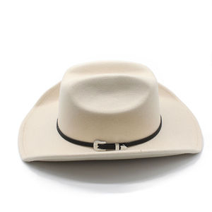 Sombrero de Vaquero de Cuero Duradero - Sombrero Personalizable de Primera Calidad para Exteriores, Unisex, para Viajes, Fiestas, Comodidad, Durabilidad, Moda Occidental - Product Image 3