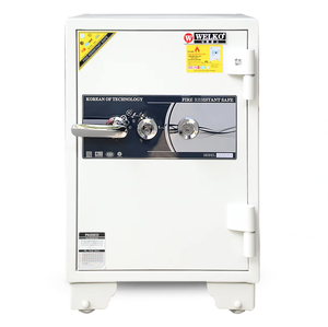 Coffres-forts de bureau Fournisseurs et exportateurs-Coffre-fort à clé WELKO LX630 Clé Blanc - Product Image 1