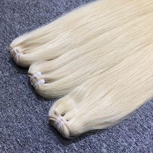 Extensions de cheveux vierges 100% les plus vendues pour les doubles extrémités dessinées Grand stock Os droit Couleur de cheveux de haute qualité - Product Image 5