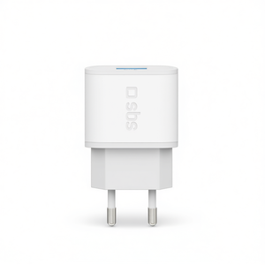 Cargador de Pared USB Tipo-A de 10W, Adaptadores de Viaje Blancos de Carga Rápida - Cavo Caricabatterie TETR1USB2AWFAST - Product Image 3