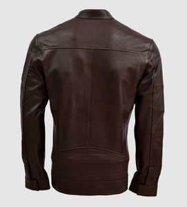 Veste en cuir pour femmes Style occidental Nouveau style à franges Veste de cow-girl en cuir suédé véritable Veste de motard pour femmes - Product Image 2
