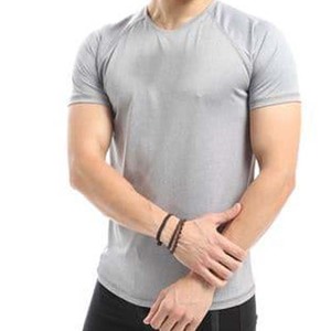 เสื้อยืดผู้ชายคุณภาพสูง ขายส่ง ผ้าทอ 100% คอตตอน เนื้อหนา ทรงหลวม แขนสั้น พิมพ์ลาย แห้งเร็ว ระบายอากาศได้ดี - Product Image 2