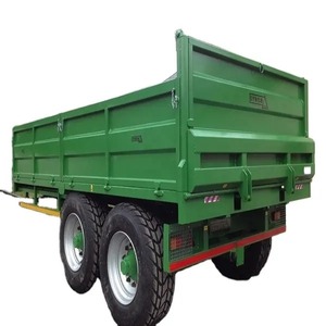 Vente chaude Agriculture Tracteur Montage Remorque Basculante Pas Cher Prix Tracteur Hydraulique Benne Remorque 210 tonnes Prêt À Expédier - Product Image 4