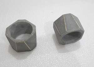 Meilleur porte-anneau de serviette en bois tricolore écologique stocké décor de table minimaliste pour la maison et le restaurant - Product Image 5