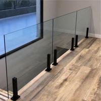 Systèmes de balustrades en verre certifiés pour zones à fort trafic, pour les lieux publics