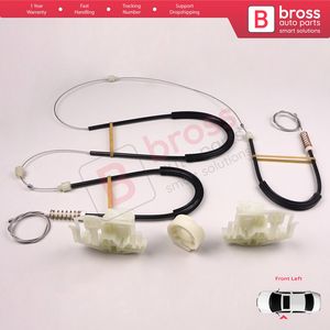 BWR665 Juego de reparación de regulador de ventanilla eléctrica puerta delantera izquierda para X3 E83 2003-2011 SUV 51333448249 Bross piezas de automóvil fabricadas en Turquía - Product Image 6