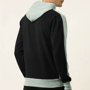 Premium Slim Fit 3D Streetwear Sudaderas con capucha Invierno Dos tonos Estilo Pullover Fleece Fabric-Plain Dyed by Manufacturer - Product Image 4