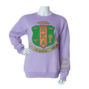 Hot Sale Oversized Crewneck Knitted Print <b>Sweatshirt</b> Regular Sleeve Casual Pullover University College Sorority Autumn Warm - Product Image 2