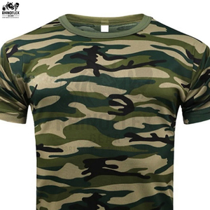 Summer High Quality Vintage Camouflage T-Shirts Regular Fit T-Shirt 100% Cotton <b>Canvas</b> Breathable Camouflage T-Shirts Men - Product Image 2