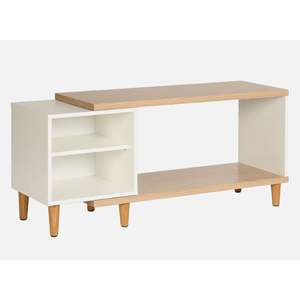 Console TV moderne Yemon finition naturelle pour téléviseurs jusqu'à 32 "pour salon - Product Image 3