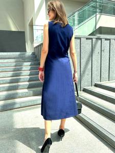 Robe d'été en coton indien faite à la main pour les femmes élégante longue imprimée mode fête porter Unique personnalisé mariée douce naturelle - Product Image 5