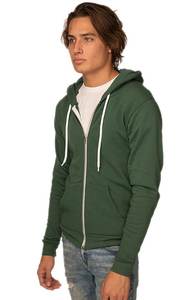 เสื้อมีฮู้ดแบบมีซิปผ้าเฟรนช์เทอร์รี่ผสมโพลีเอสเตอ30%/ผ้าฝ้าย70% - Product Image 5