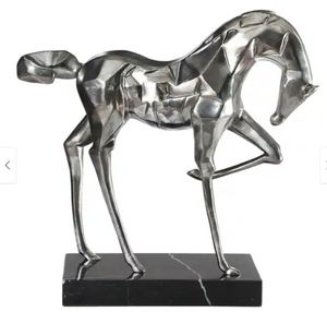 Stylish <b>Cast</b> Aluminium Table Decorative Abstract Table Top Sculpture Shiny Gold Finishing Handmade Table Decorative Sculpture - Product Image 5