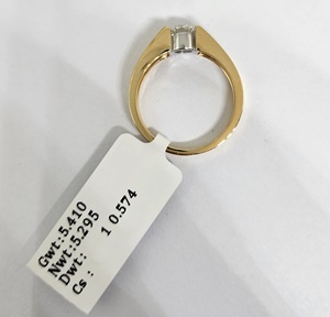 Qualité standard Gwt 5.410 Gm Fine Jewelry Bagues en diamant parfaites pour cadeau de mariage pour la mariée du fournisseur indien - Product Image 6