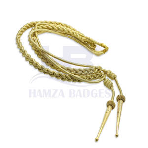 Cordon uniforme tressé en nylon polyester élégant pour utilisation sur scène lors d'événements scolaires ou de groupe - Product Image 4