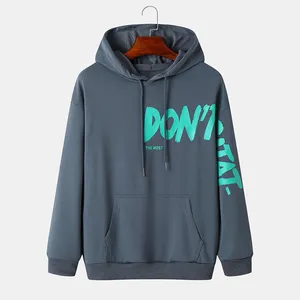 Sudaderas con Capucha para Hombre, 100% Algodón, Gruesas, 400-500 Gsm, Forro Polar Transpirable, Estilo Urbano, Personalizables con Logotipo - Product Image 1