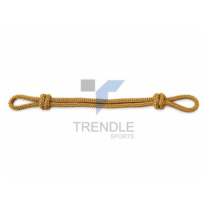 Cordón Metálico Dorado de Doble Trenzado, 16 Hilos, Cordones de Lujo para Prendas, Alta Tenacidad, Hecho a Mano, Ecológico, con Remate de Hilo Metálico - Product Image 2