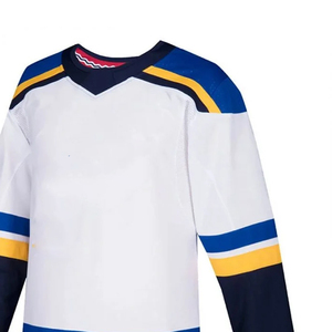 Maillot de hockey sur glace personnalisé, nouveau design, prix bas, logo et design personnalisés, sublimation, service OEM - Product Image 5