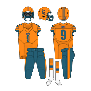 Uniformes de football pour jeunes personnalisés de haute qualité taille XL ensemble de maillots de football américain sublimés avec logo brodé personnalisé - Product Image 4